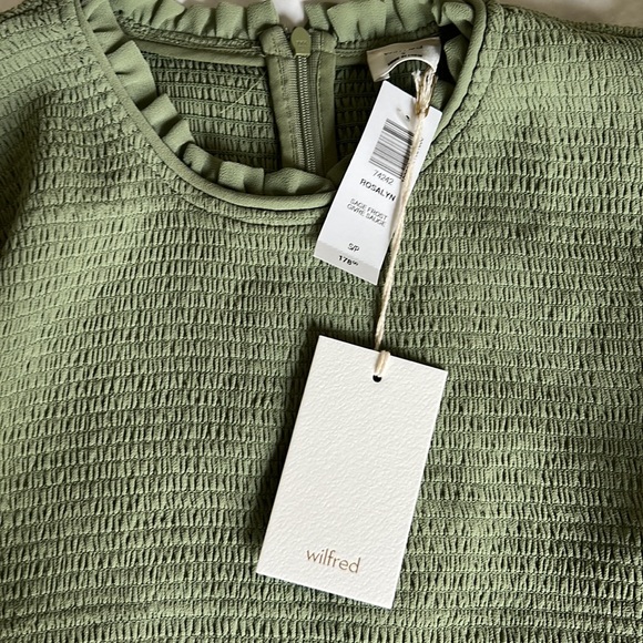 Wilfred Rosalyn Dress in Sage Green - Picture 8 of 8